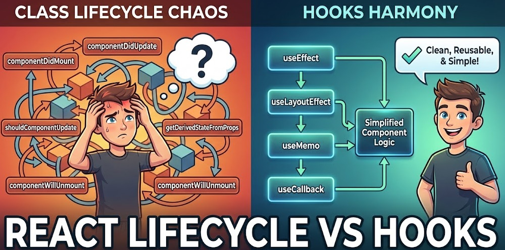 React Lifecycle vs. Hooks