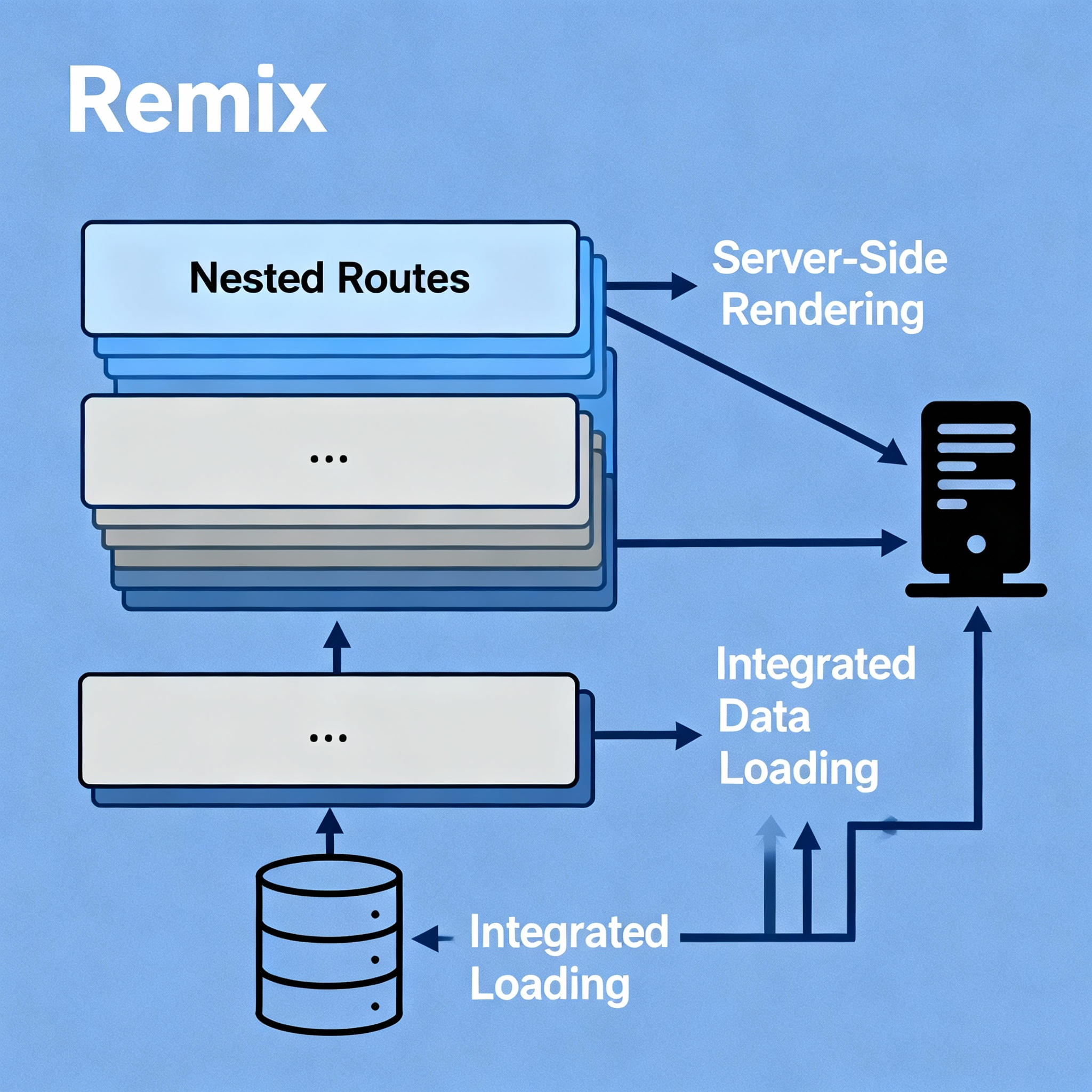 Remix Architecture: Nested Routes, Server-Side Rendering, and Integrated Data Loading